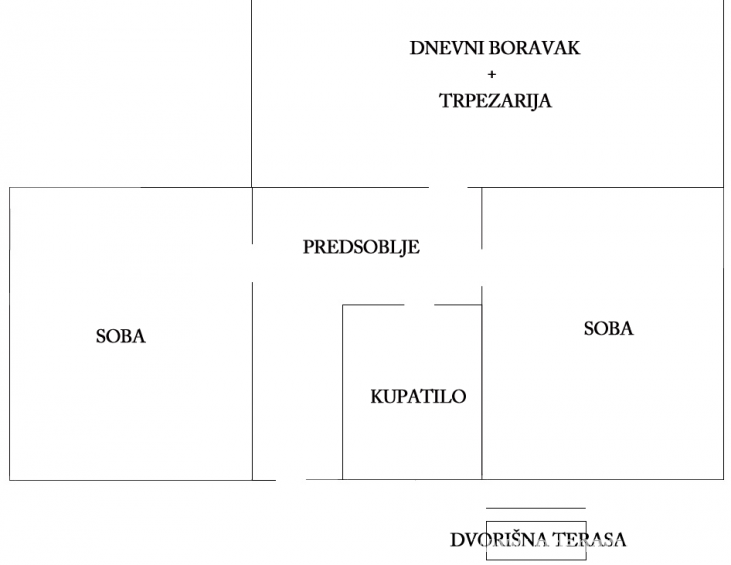 Plan Apartmana 1